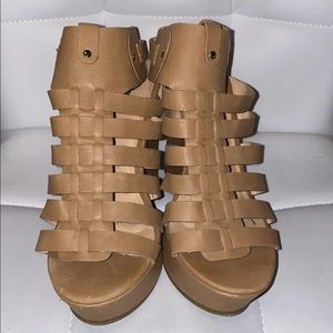 charlotte russe brown heels